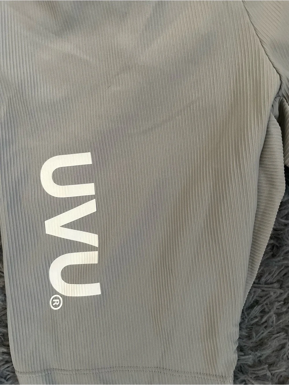 Men Size Medium UVU Half Tight 2.0 Gray Running Shorts